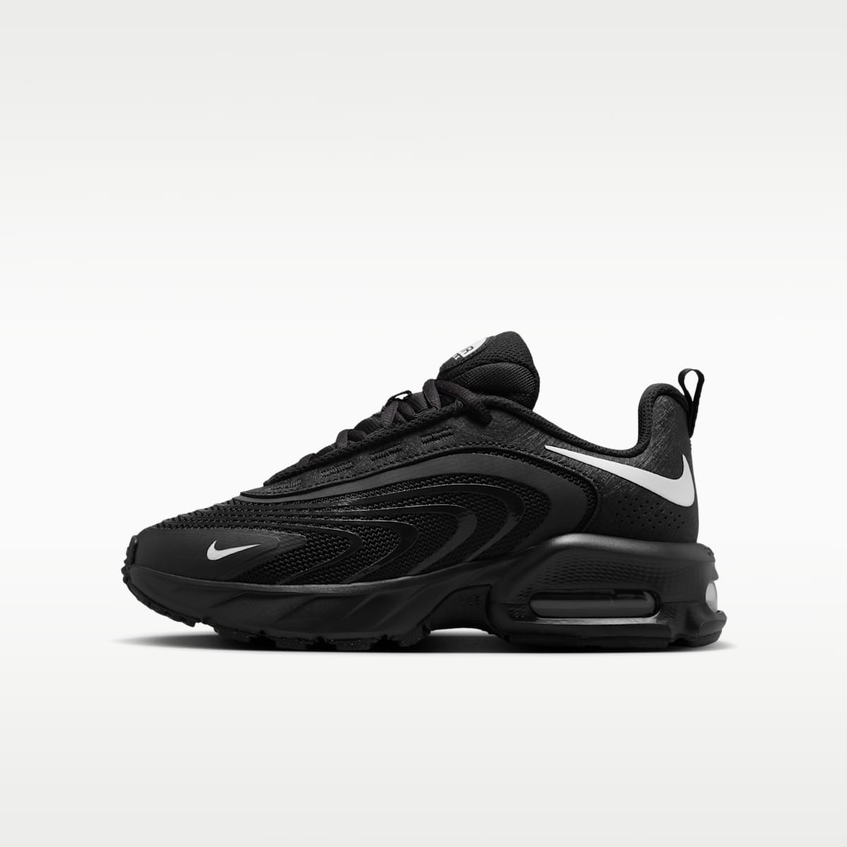 Nike Air Max Fire Big Kids' Shoes - Black/White