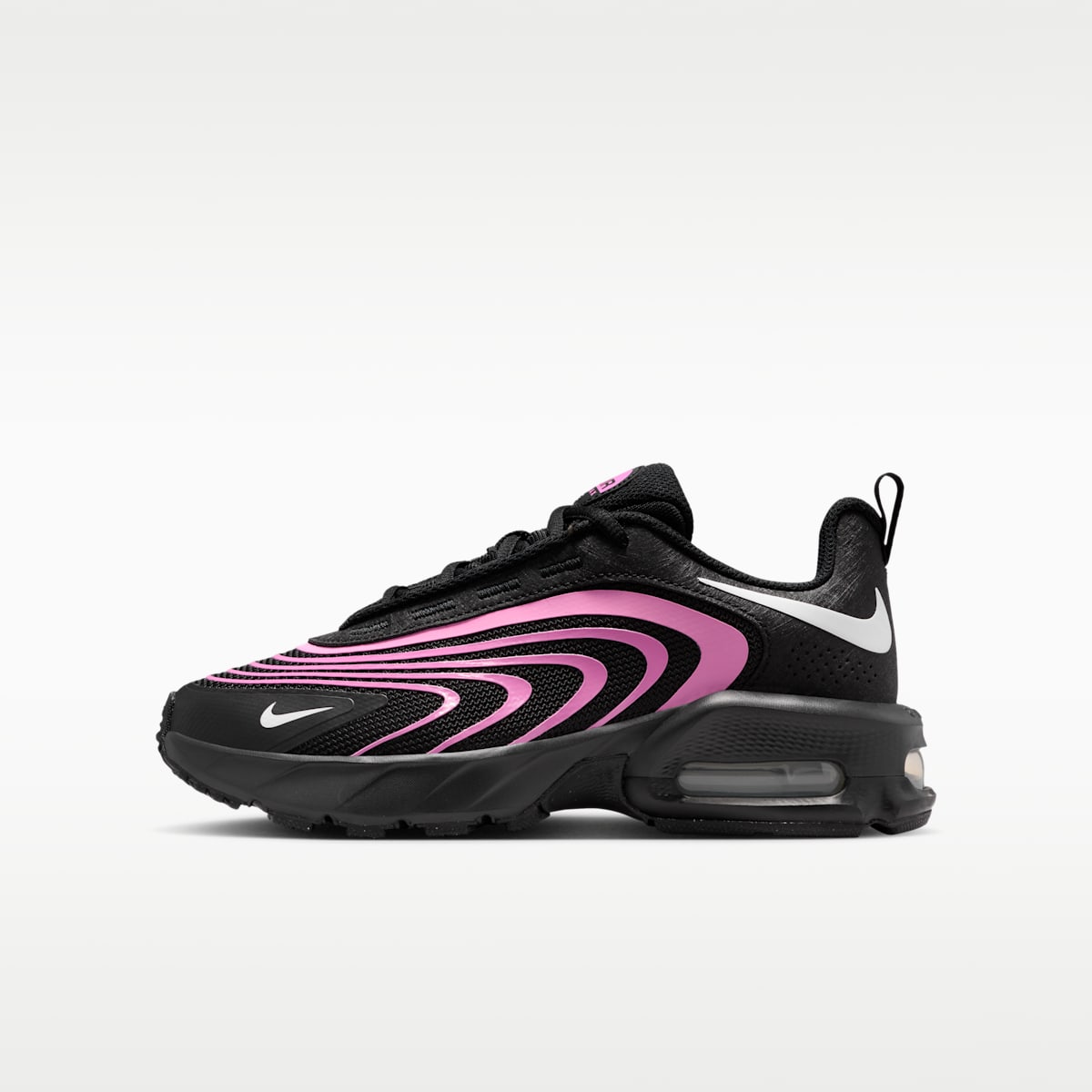 Nike Air Max Fire Big Kids' Shoes - Black/Playful Pink/White