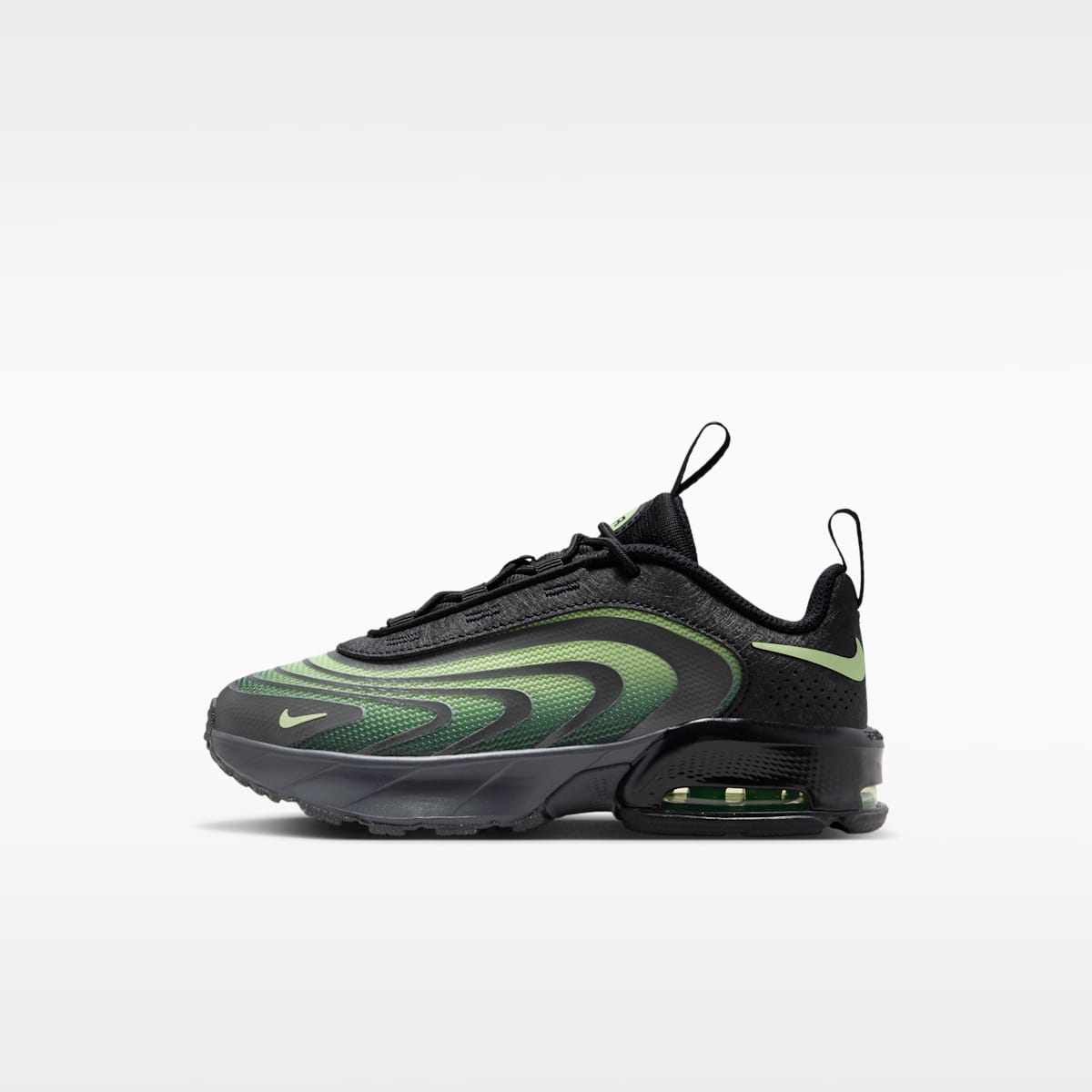 Nike Air Max Fire Little Kids' Shoes - Black/Iron Grey/Liquid Lime