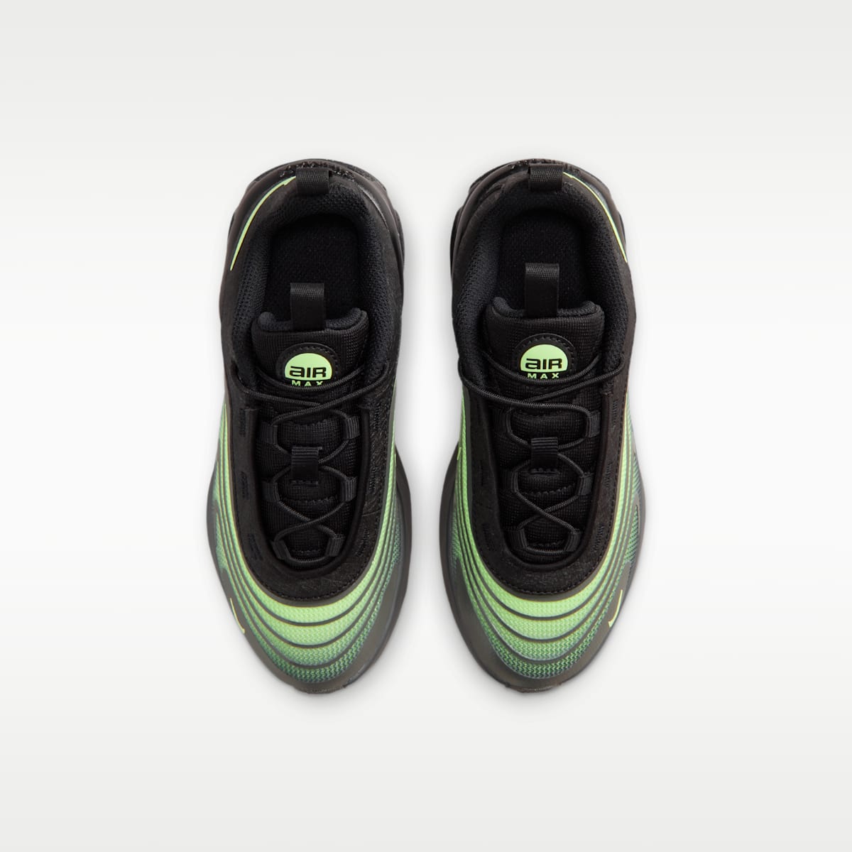 Nike Air Max Fire Little Kids' Shoes - Black/Iron Grey/Liquid Lime