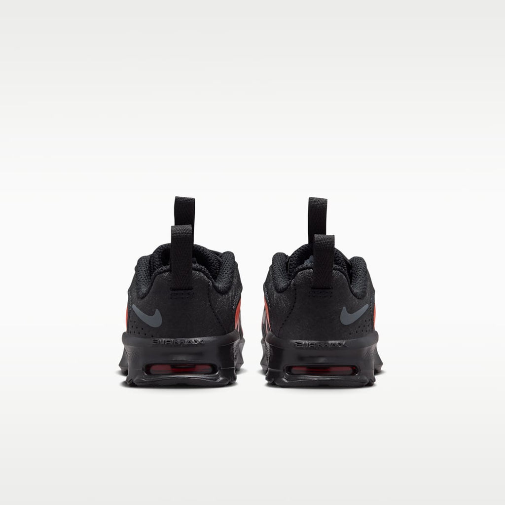 Nike Air Max Fire Baby/Toddler Shoes - Black/Picante Red/Smoke Grey