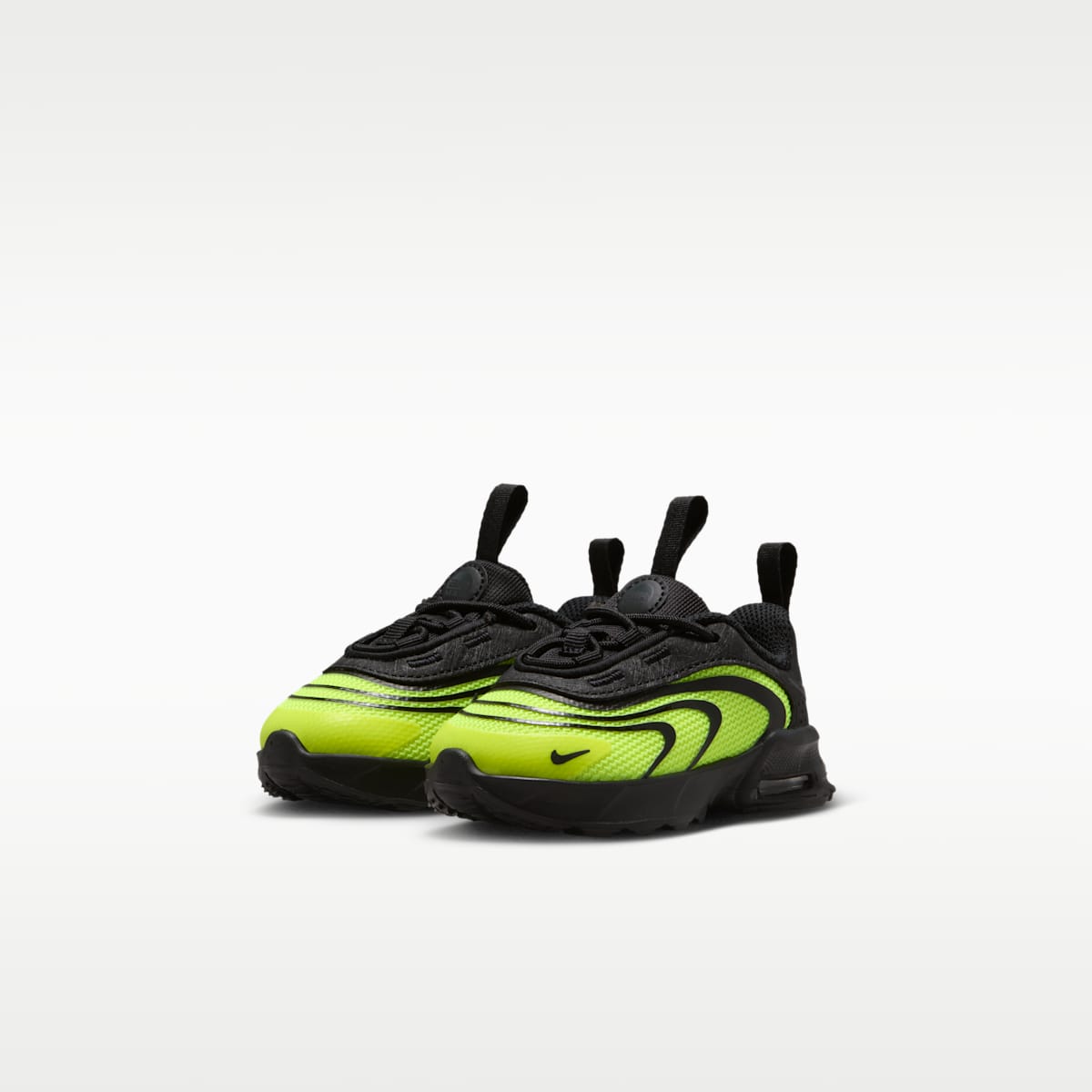 Nike Air Max Fire Baby/Toddler Shoes - Volt/Barely Volt/Black/Dark Smoke Grey