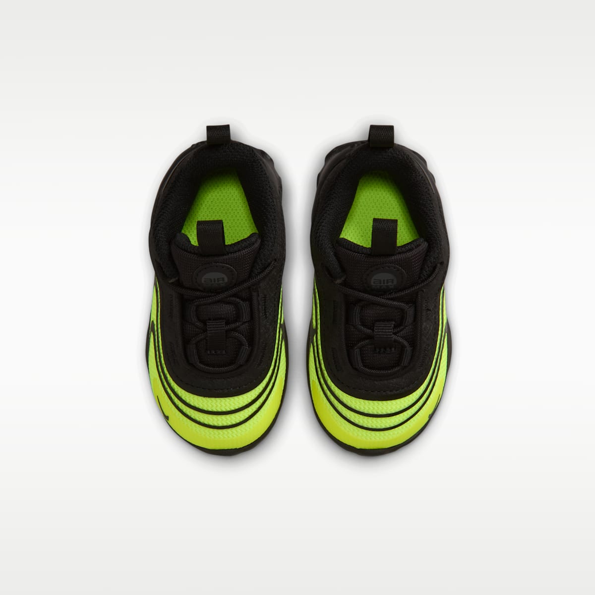 Nike Air Max Fire Baby/Toddler Shoes - Volt/Barely Volt/Black/Dark Smoke Grey