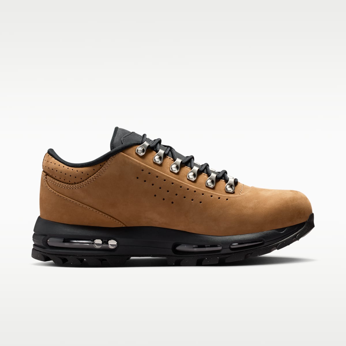 Nike Air Max Goadome Low SP Men's Boots - Taupe/Black/University Red - Image 3