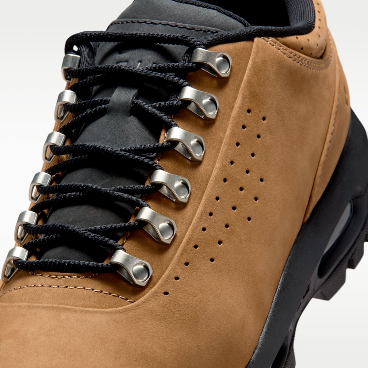 Nike Air Max Goadome Low SP Men's Boots - Taupe/Black/University Red - Image 7