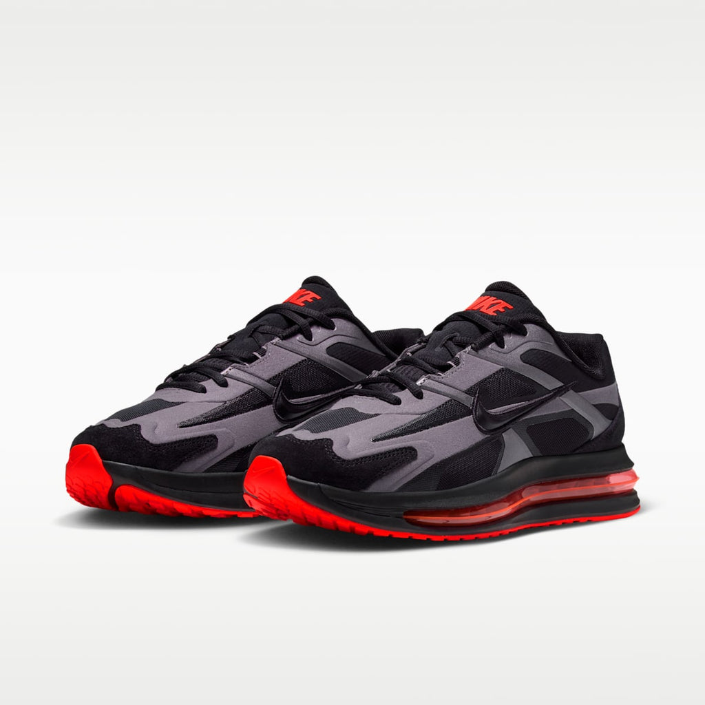Nike Air Max Metro Men's Shoes - Black/Metallic Dark Grey/Bright Crimson/Black - Image 5