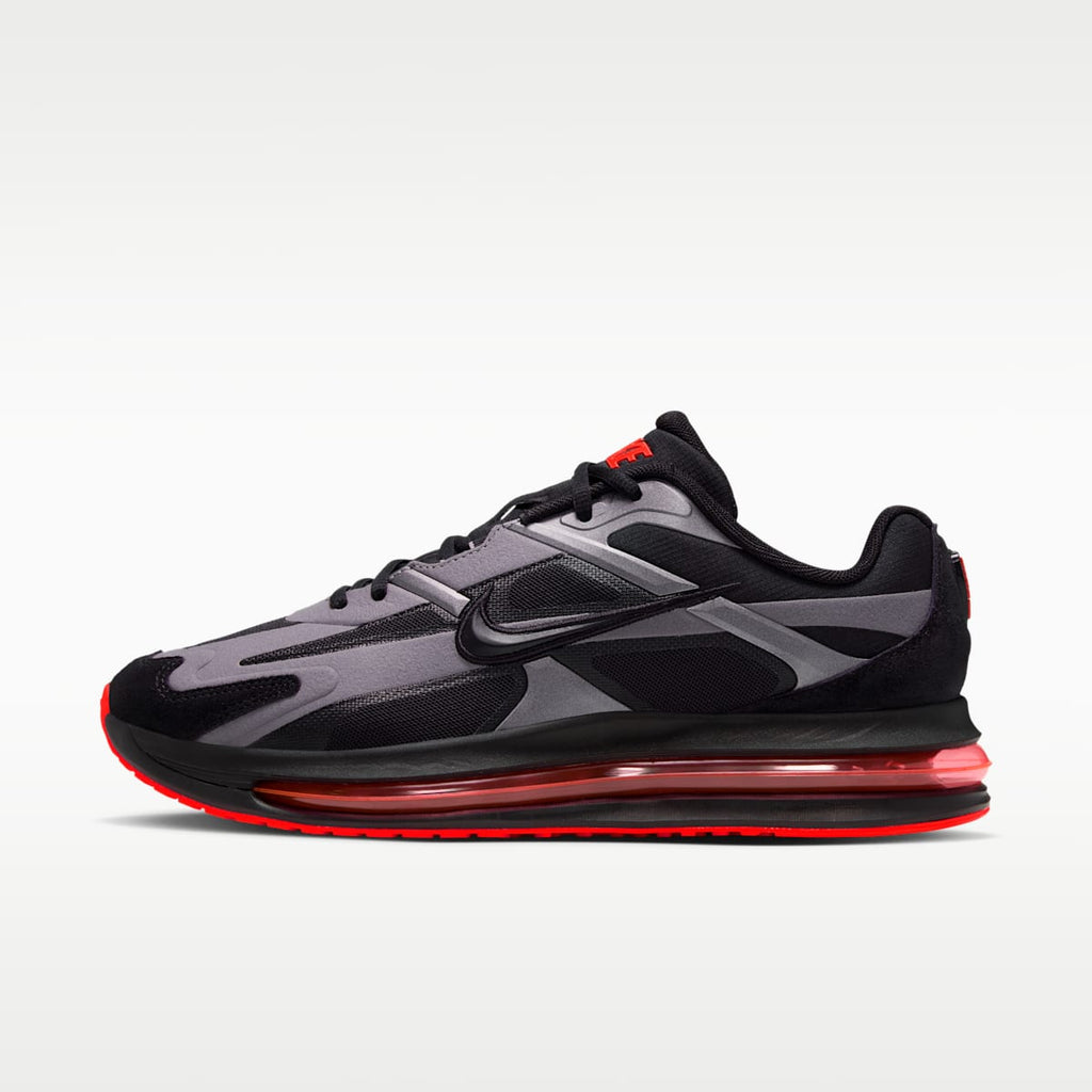 Nike Air Max Metro Men's Shoes - Black/Metallic Dark Grey/Bright Crimson/Black - Image 1