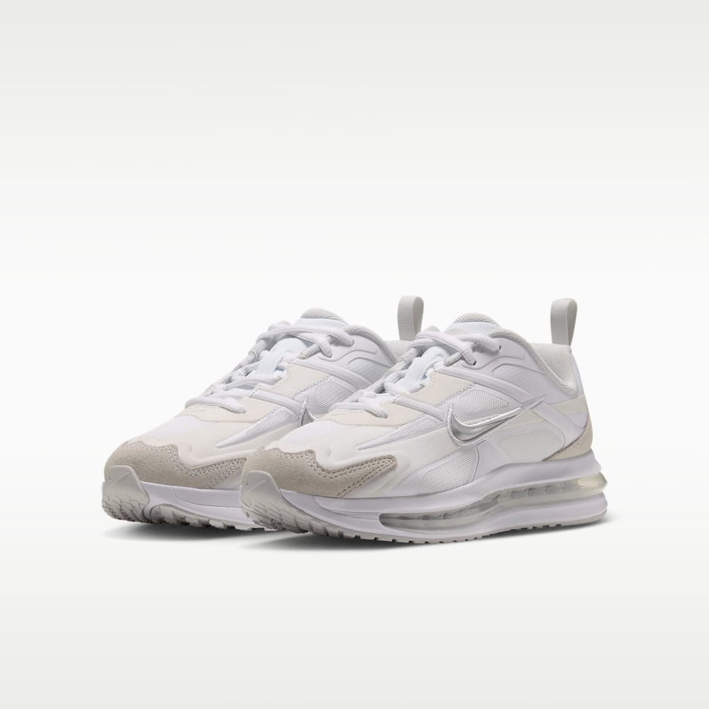 Nike Air Max Metro Big Kids' Shoes - White/Photon Dust/Illusion Green/Metallic Silver - Image 5