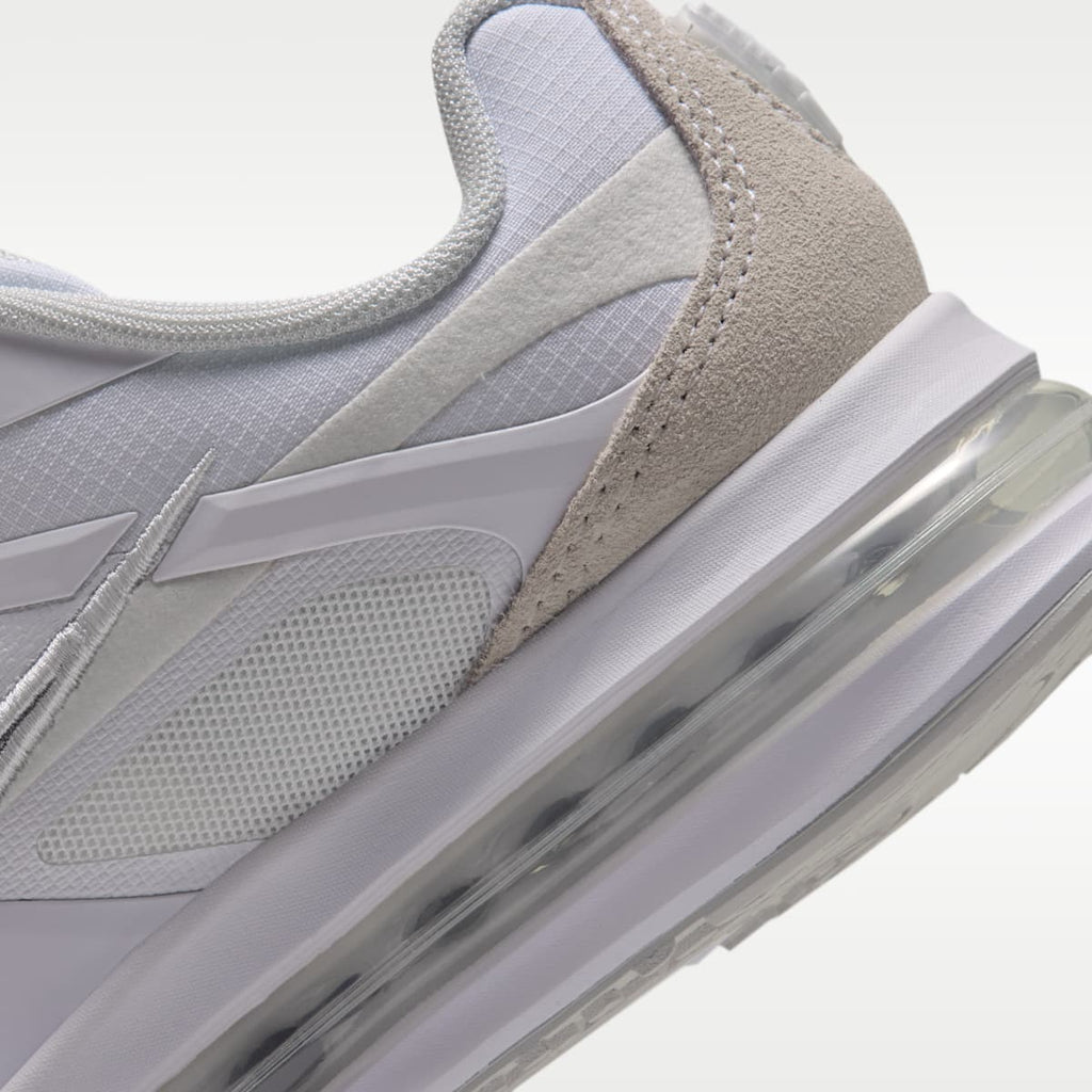 Nike Air Max Metro Big Kids' Shoes - White/Photon Dust/Illusion Green/Metallic Silver - Image 8