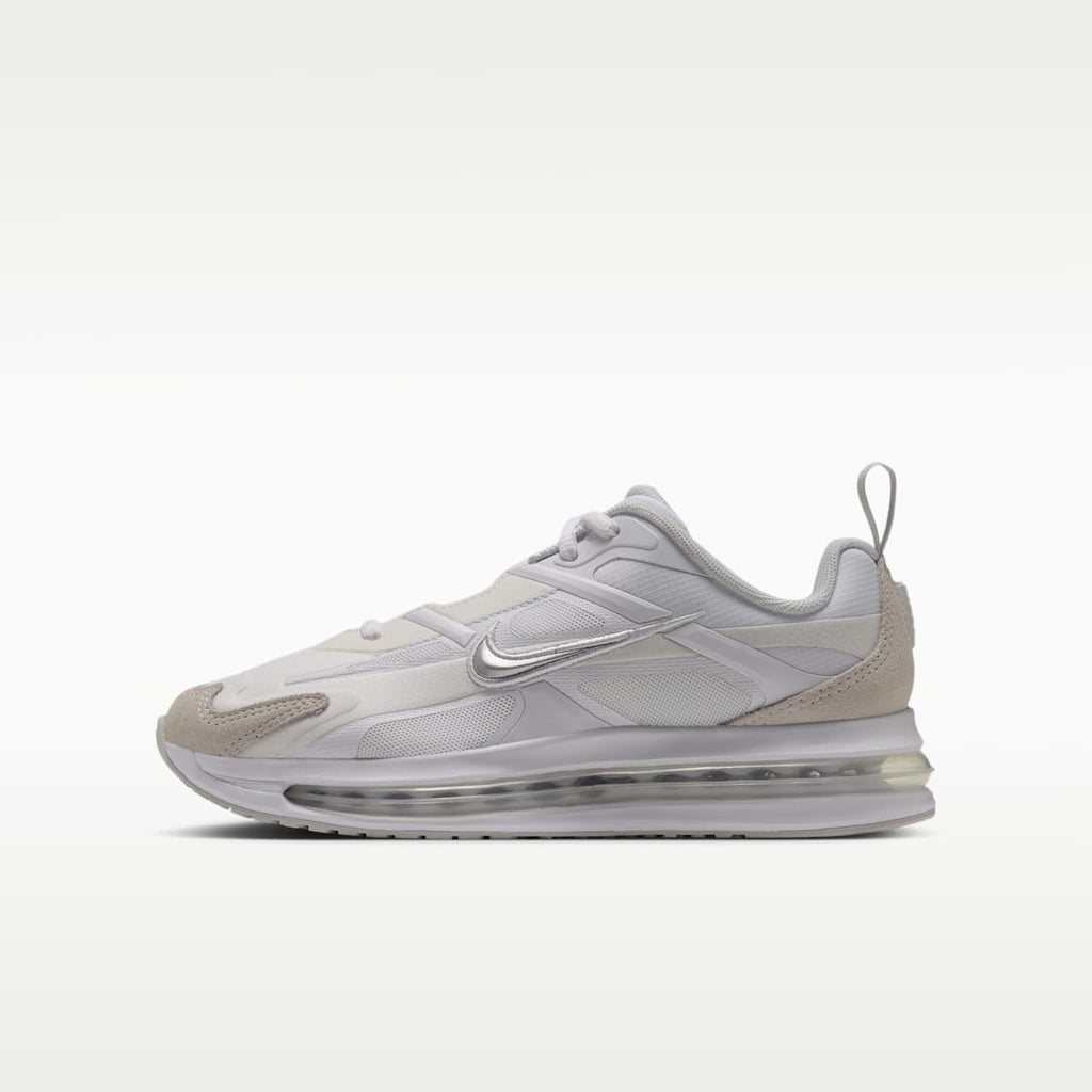 Nike Air Max Metro Big Kids' Shoes - White/Photon Dust/Illusion Green/Metallic Silver - Image 1