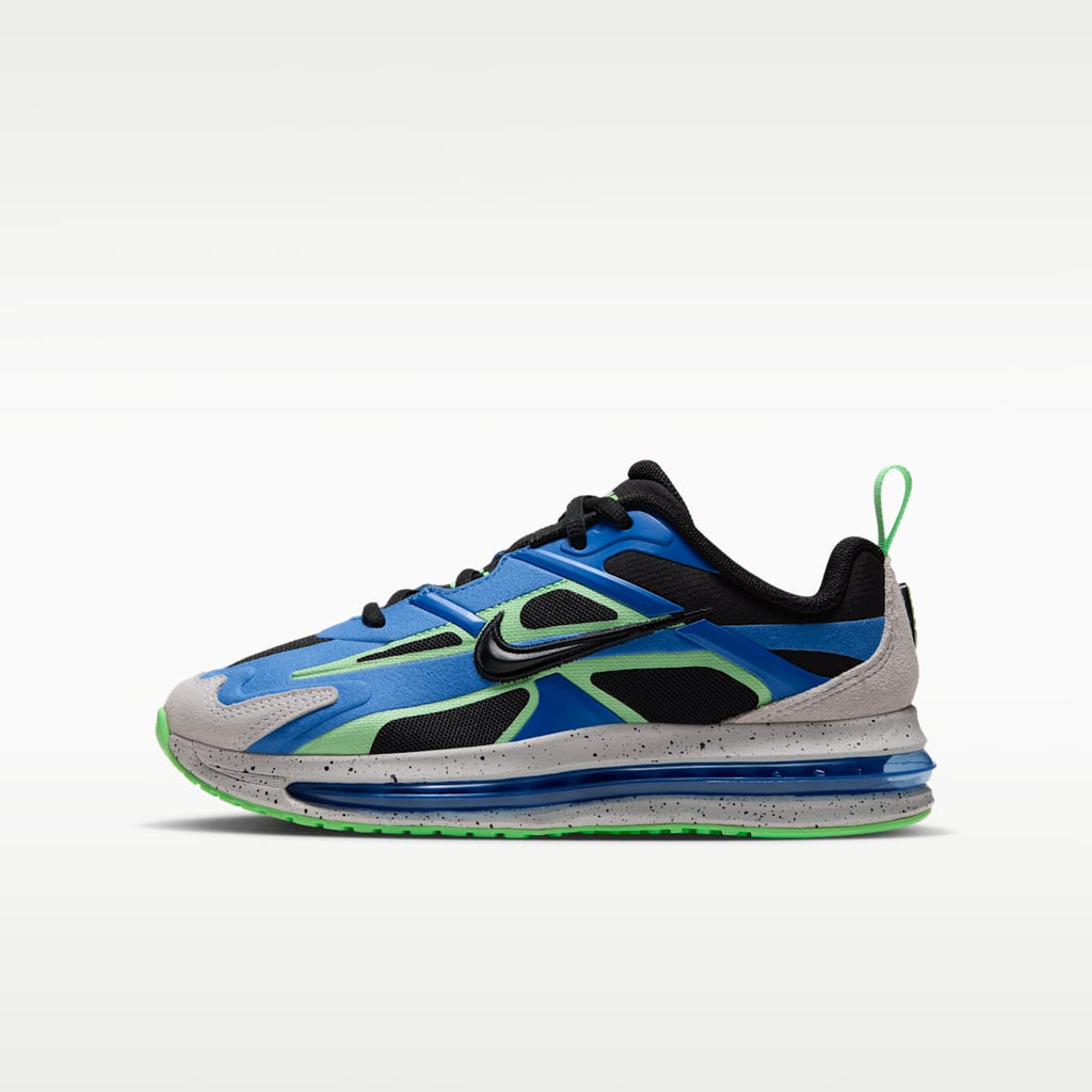 Nike Air Max Metro Big Kids' Shoes - Black/Light Photo Blue/Illusion Green/Black - Image 1