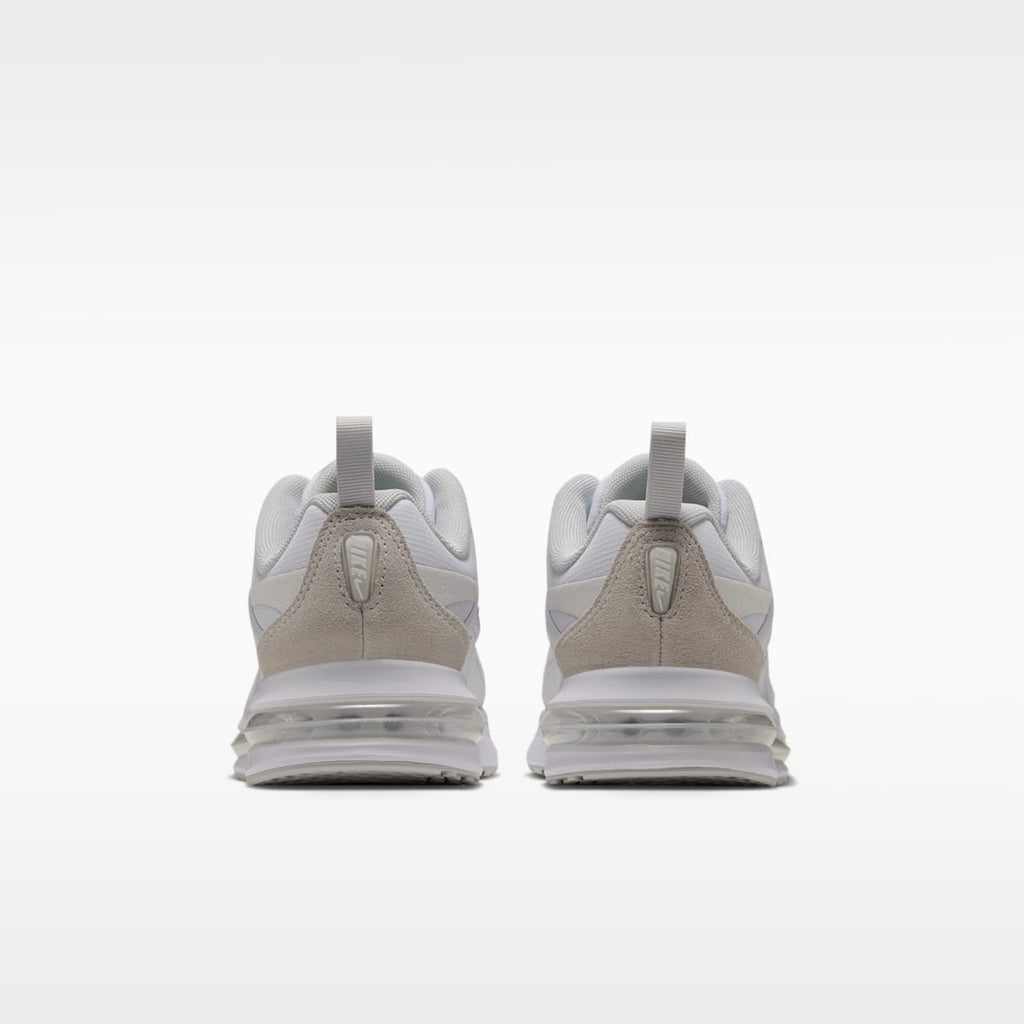 Nike Air Max Metro Big Kids' Shoes - White/Photon Dust/Illusion Green/Metallic Silver - Image 6