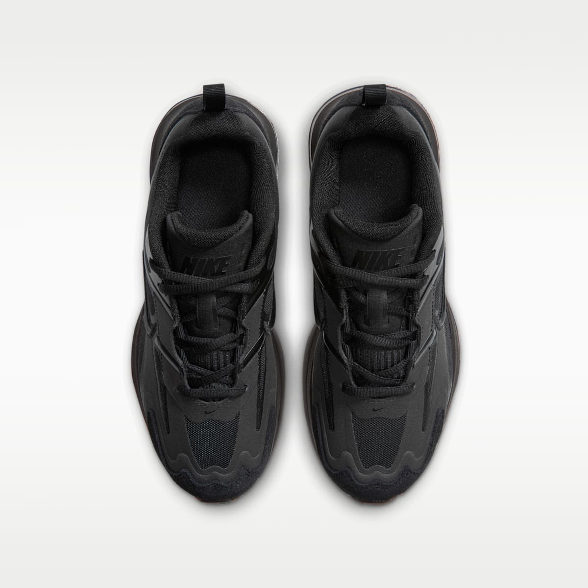 Nike Air Max Metro Big Kids' Shoes - Black/Dark Grey/Dark Grey/Black - Image 4