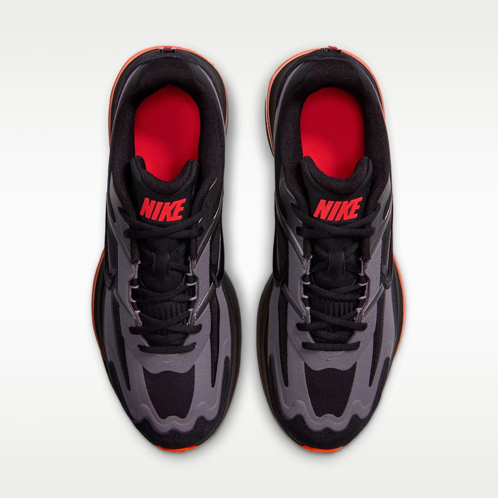 Nike Air Max Metro Men's Shoes - Black/Metallic Dark Grey/Bright Crimson/Black - Image 4