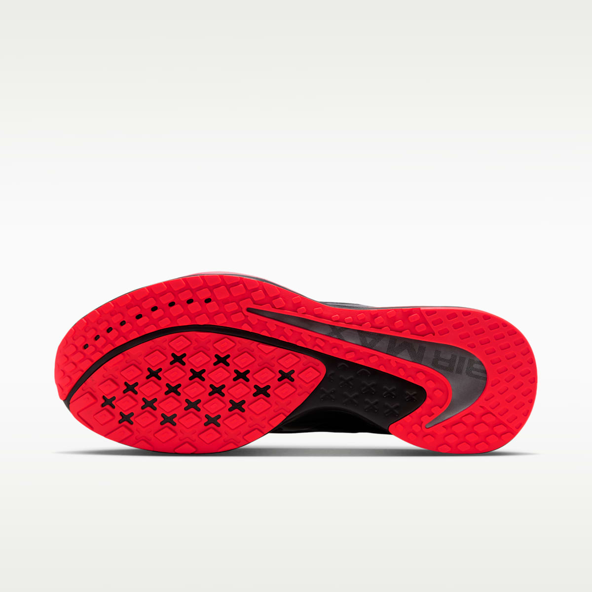Nike Air Max Metro Men's Shoes - Black/Metallic Dark Grey/Bright Crimson/Black - Image 2