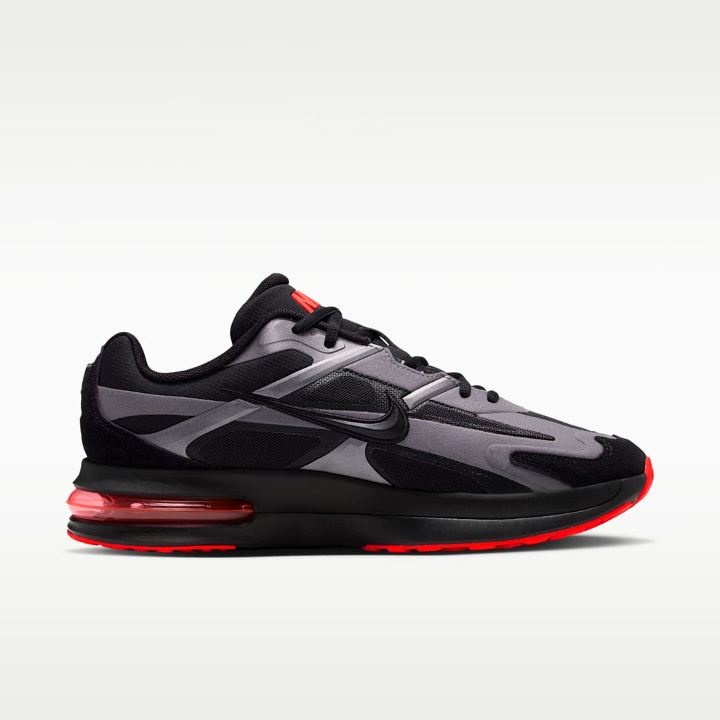 Nike Air Max Metro Men's Shoes - Black/Metallic Dark Grey/Bright Crimson/Black - Image 3
