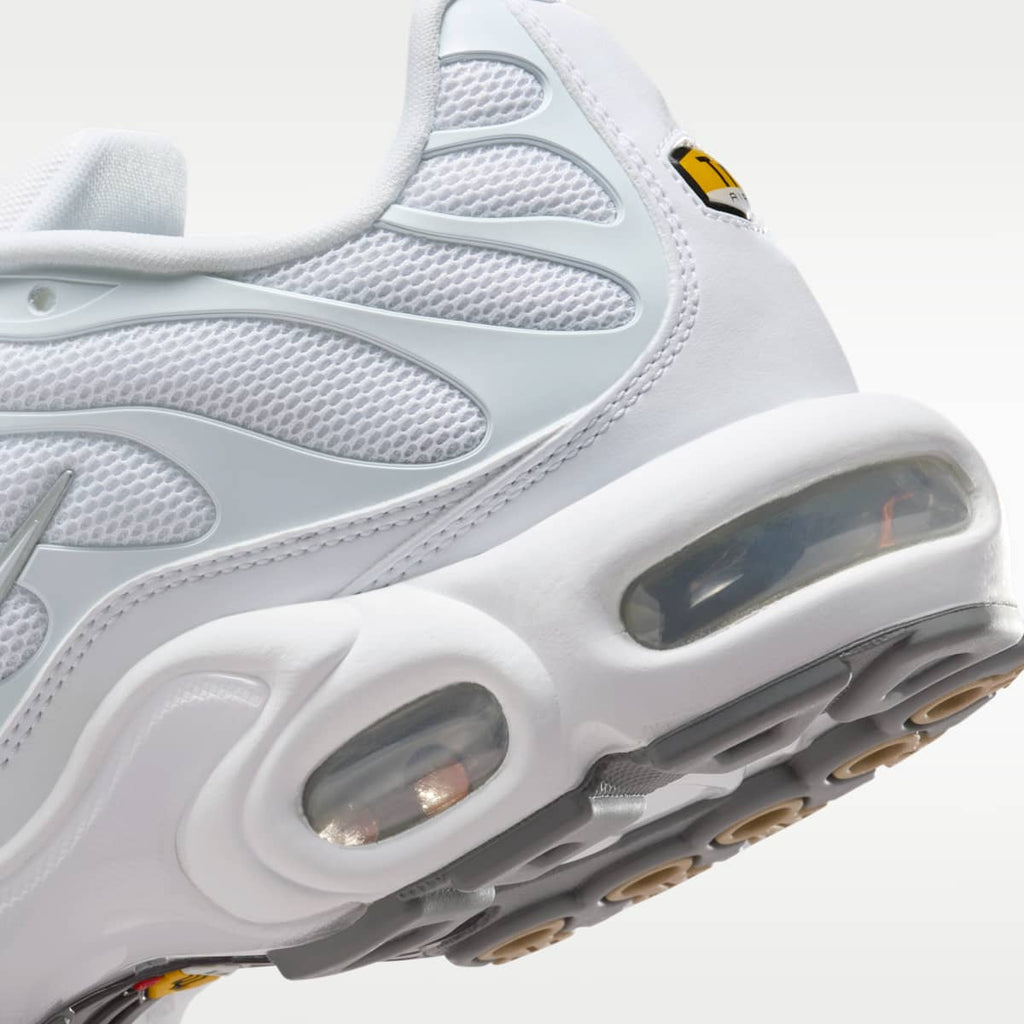 Nike Air Max Plus Men's Shoes - White/Black/Cool Grey/White - Image 8