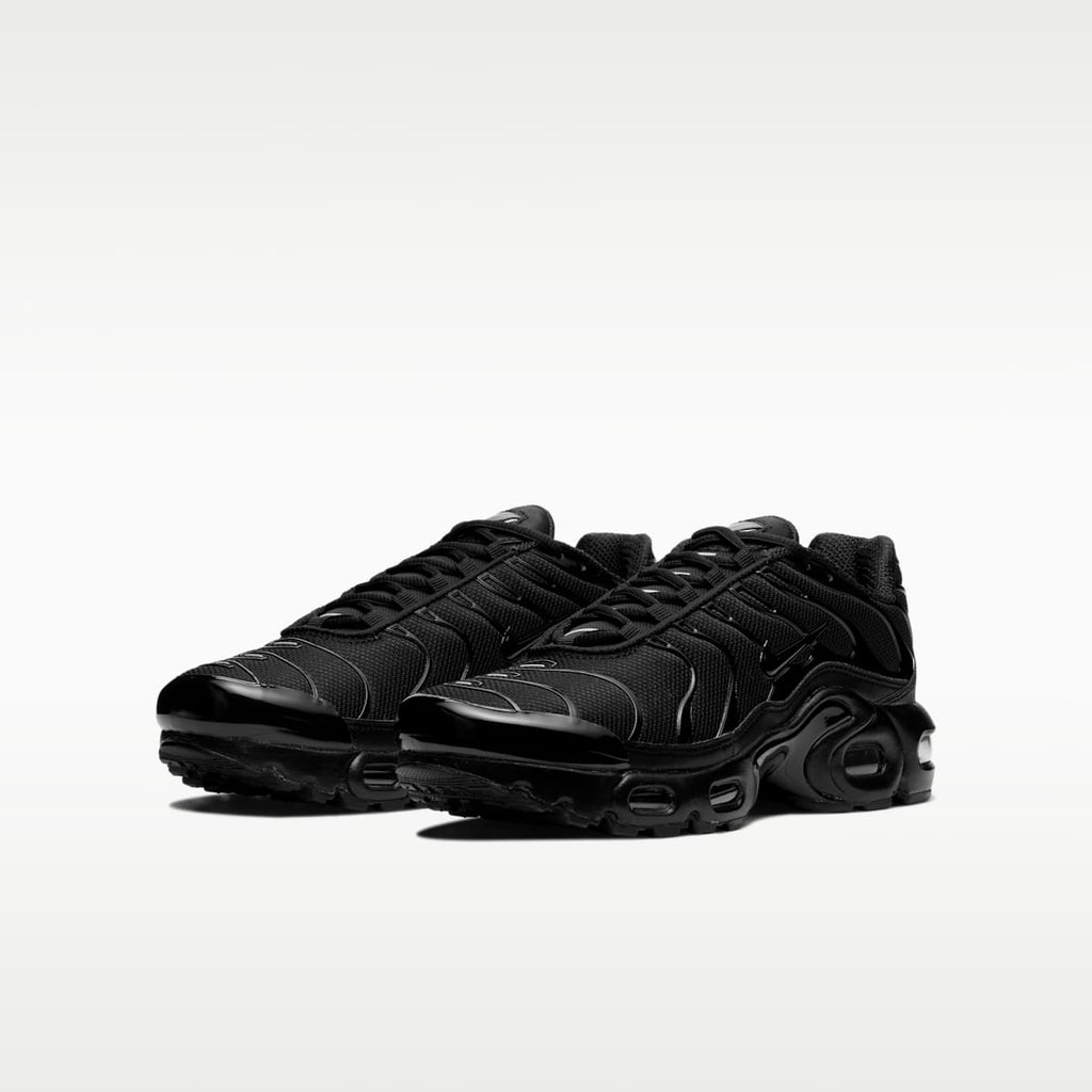 Nike Air Max Plus Big Kids' Shoes - Black/Black/Black