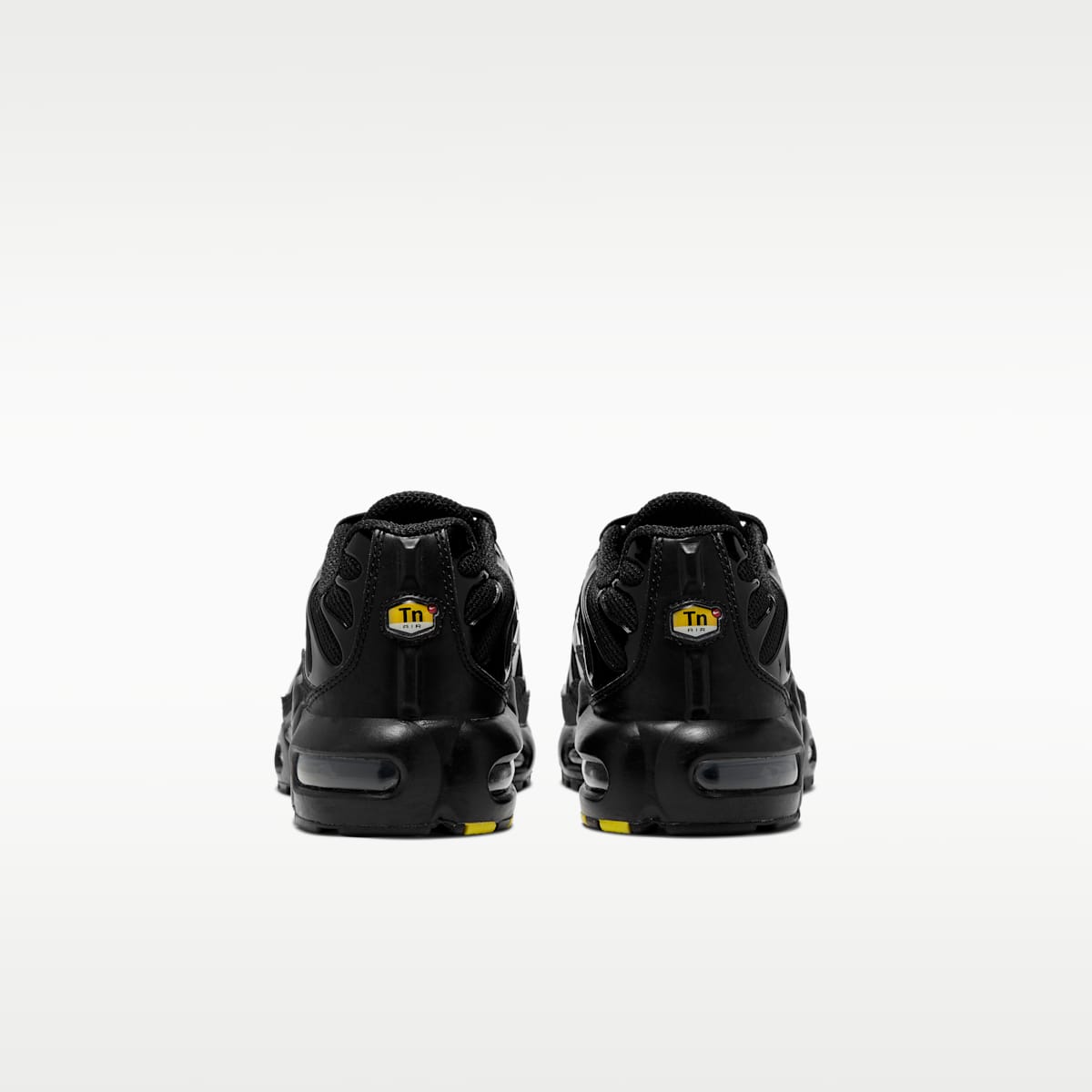 Nike Air Max Plus Big Kids' Shoes - Black/Black/Black