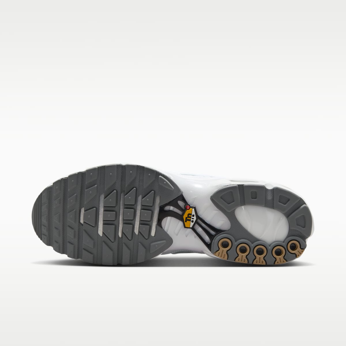 Nike Air Max Plus Men's Shoes - White/Black/Cool Grey/White - Image 2