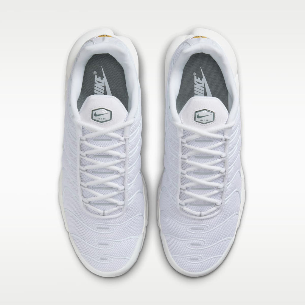 Nike Air Max Plus Men's Shoes - White/Black/Cool Grey/White - Image 4