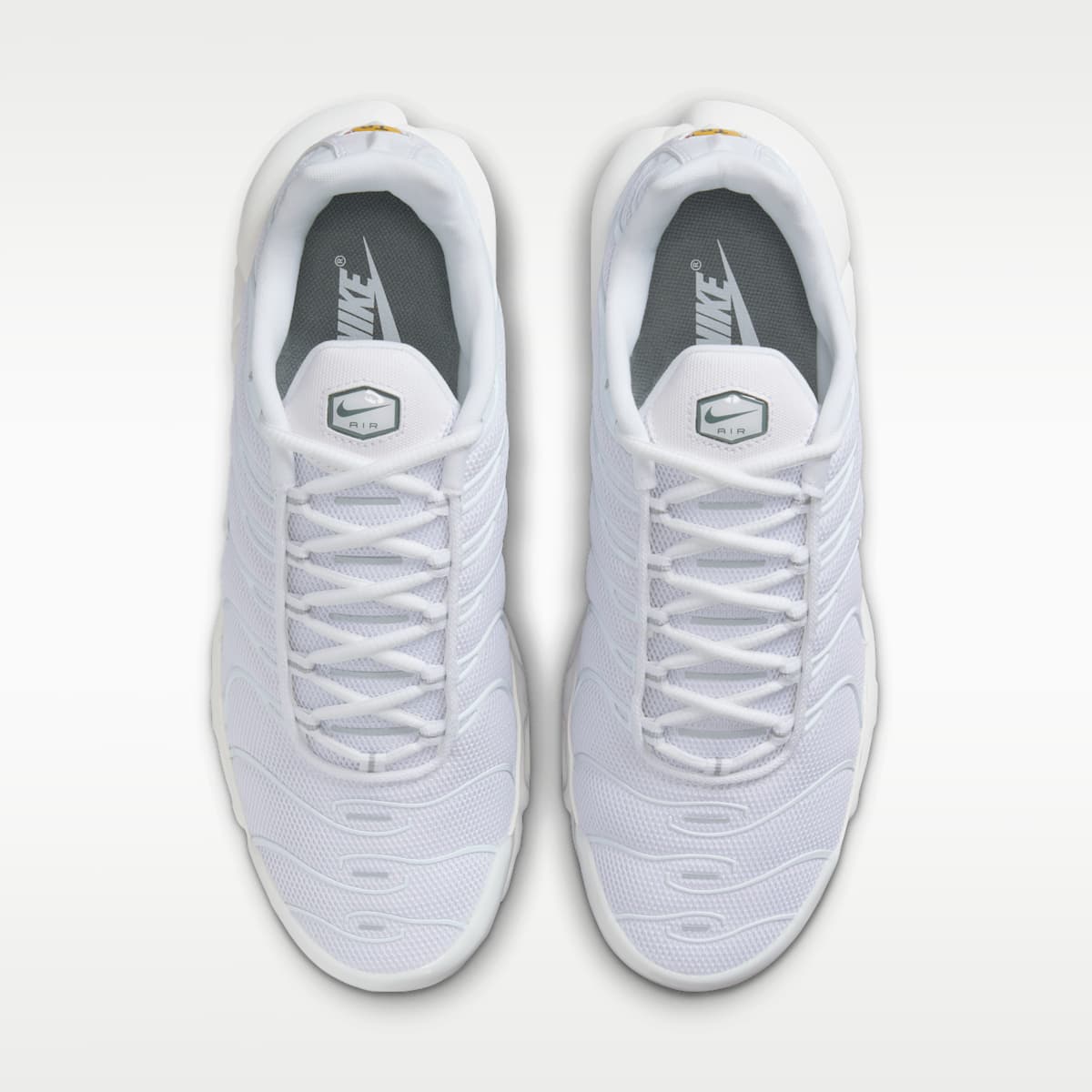 Nike Air Max Plus Men's Shoes - White/Black/Cool Grey/White - Image 4