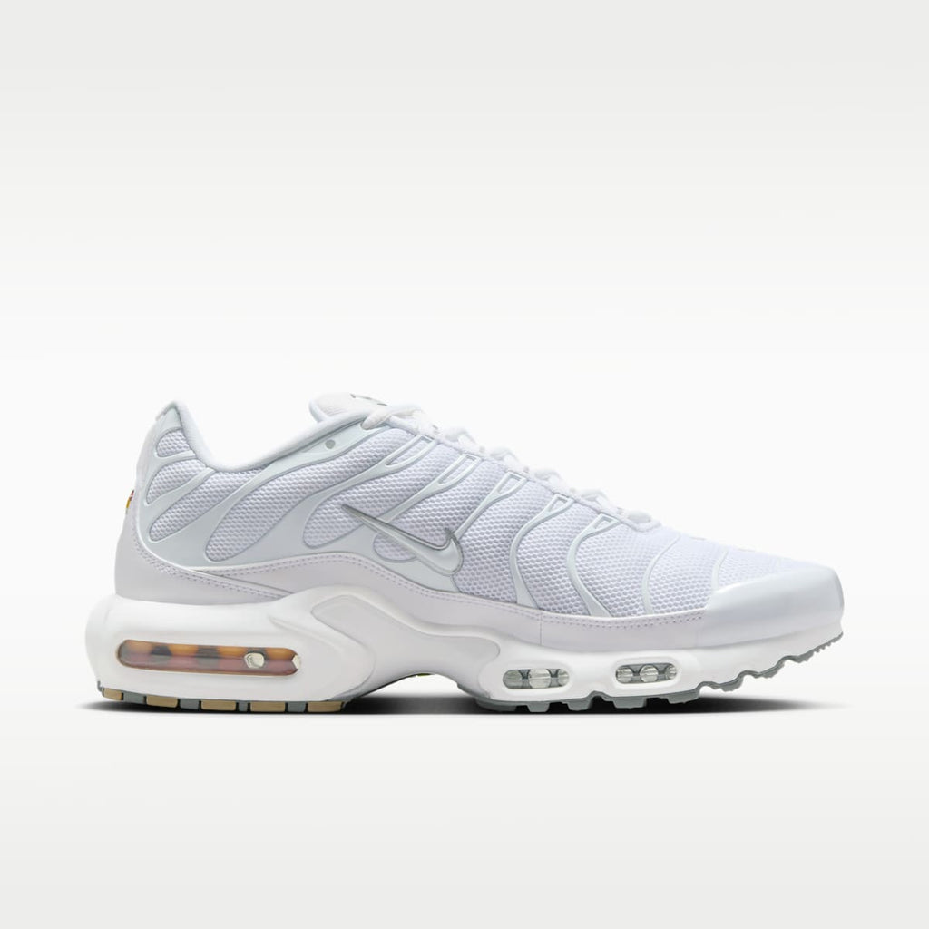 Nike Air Max Plus Men's Shoes - White/Black/Cool Grey/White - Image 3