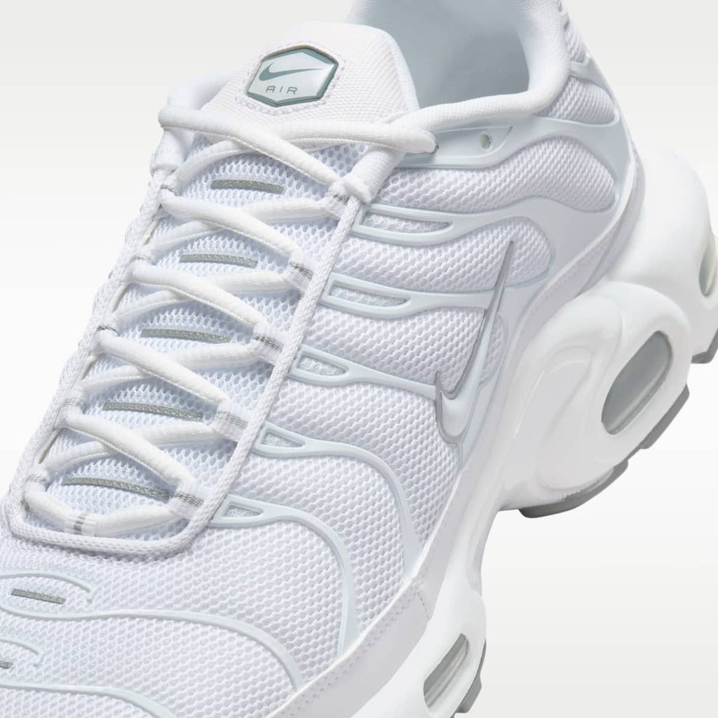 Nike Air Max Plus Men's Shoes - White/Black/Cool Grey/White - Image 7