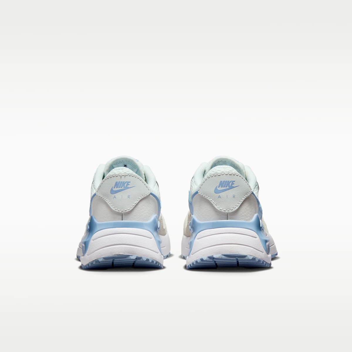 Nike Air Max SYSTM Big Kids' Shoes - Summit White/White/Pure Platinum/Cobalt Bliss