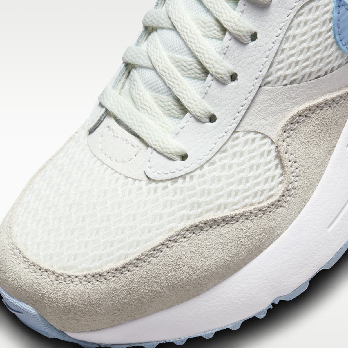 Nike Air Max SYSTM Big Kids' Shoes - Summit White/White/Pure Platinum/Cobalt Bliss
