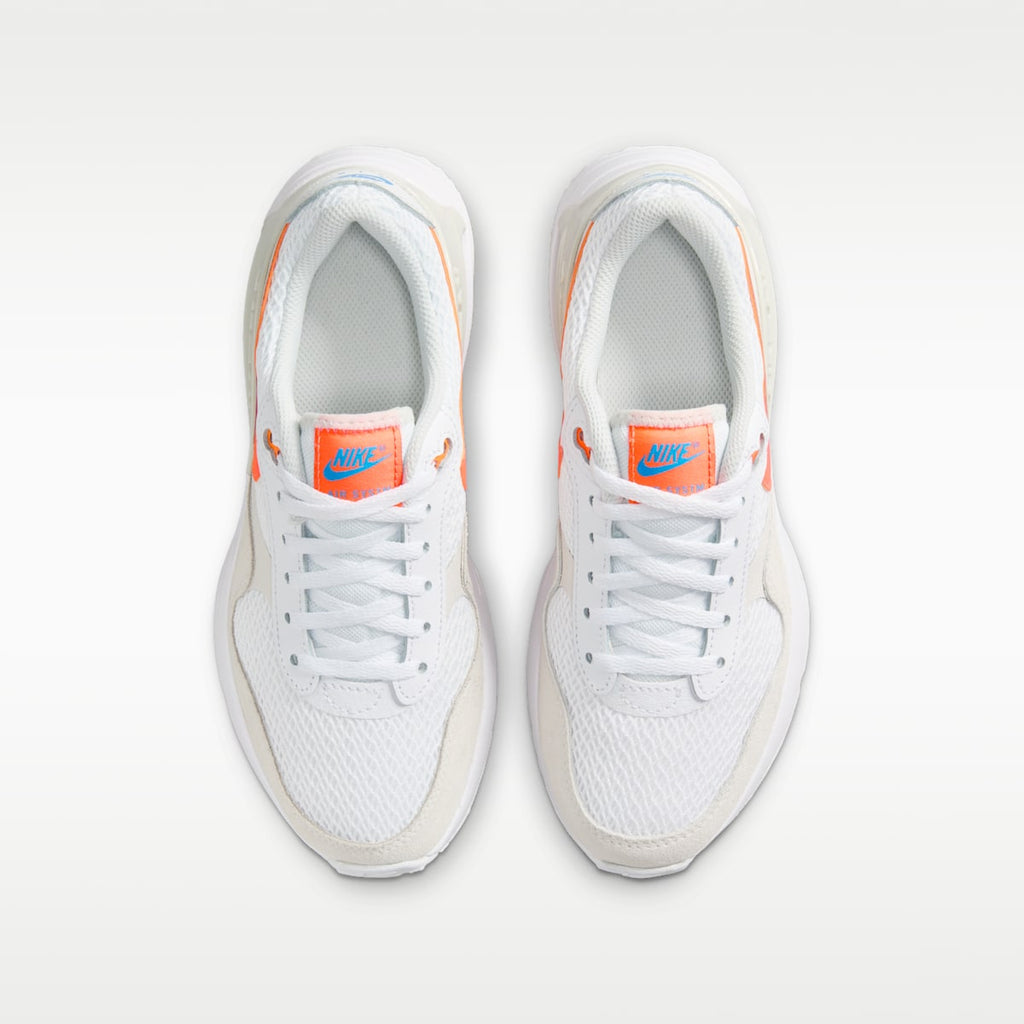 Nike Air Max SYSTM Big Kids' Shoes - White/Phantom/Photon Dust/Total Orange