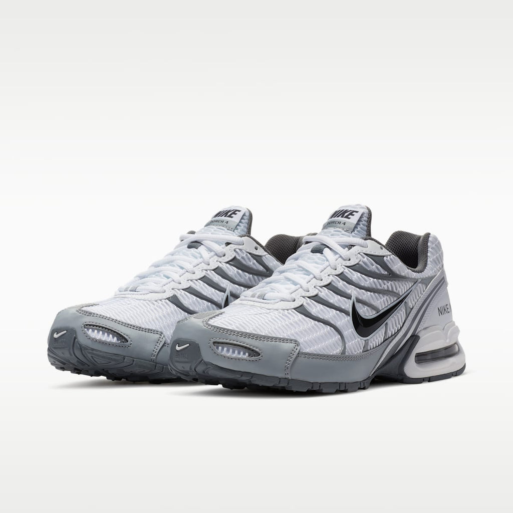 Nike Air Max Torch 4 Men's Shoes - White/Wolf Grey/Cool Grey/Anthracite - Image 7