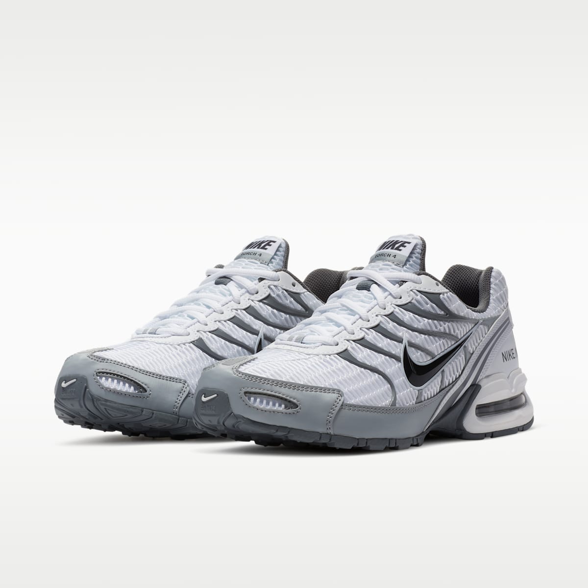 Nike Air Max Torch 4 Men's Shoes - White/Wolf Grey/Cool Grey/Anthracite - Image 7