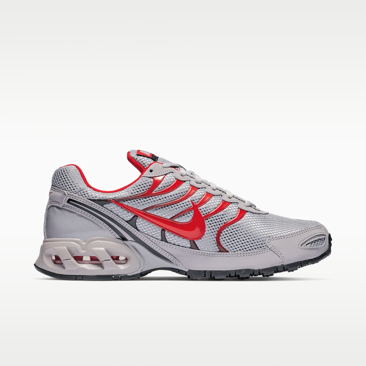 Nike Air Max Torch 4 Men's Shoes - Atmosphere Grey/Black/University Red - Image 3