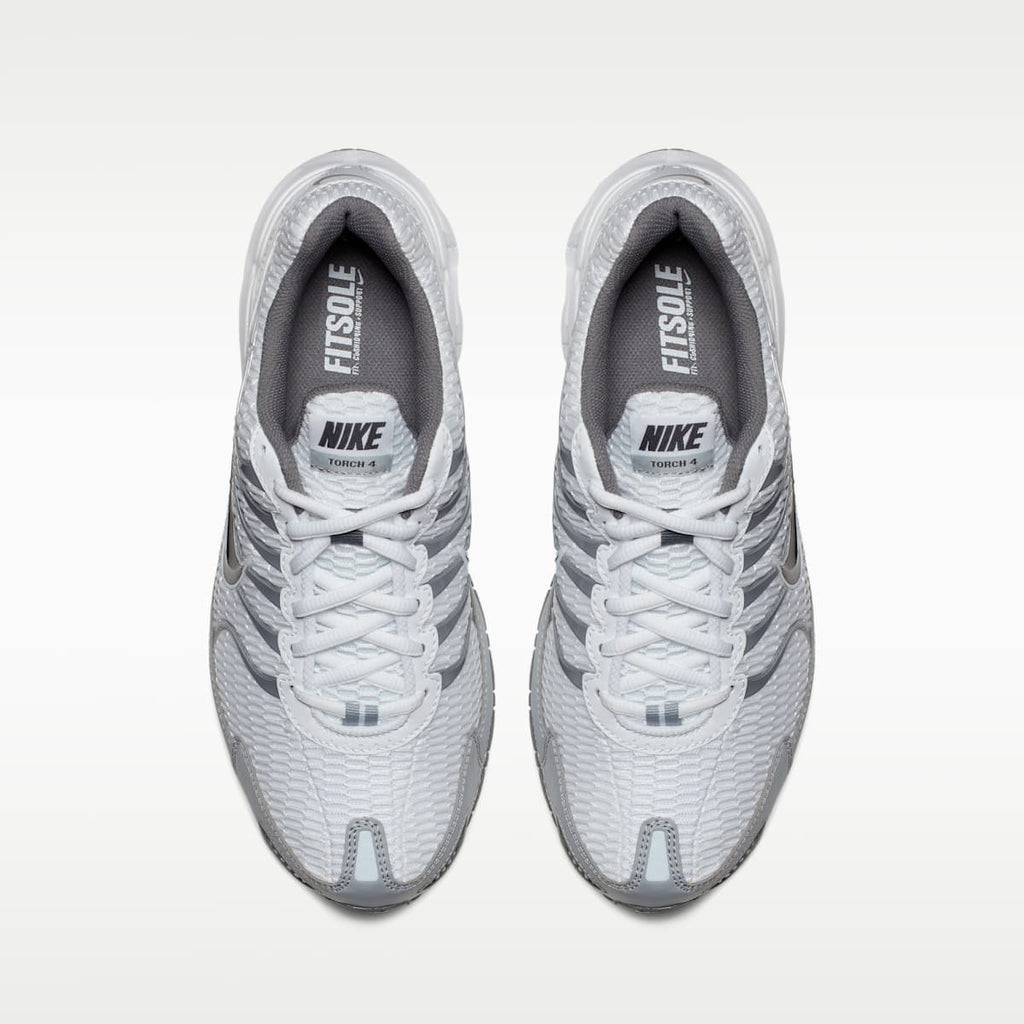 Nike Air Max Torch 4 Men's Shoes - White/Wolf Grey/Cool Grey/Anthracite - Image 5