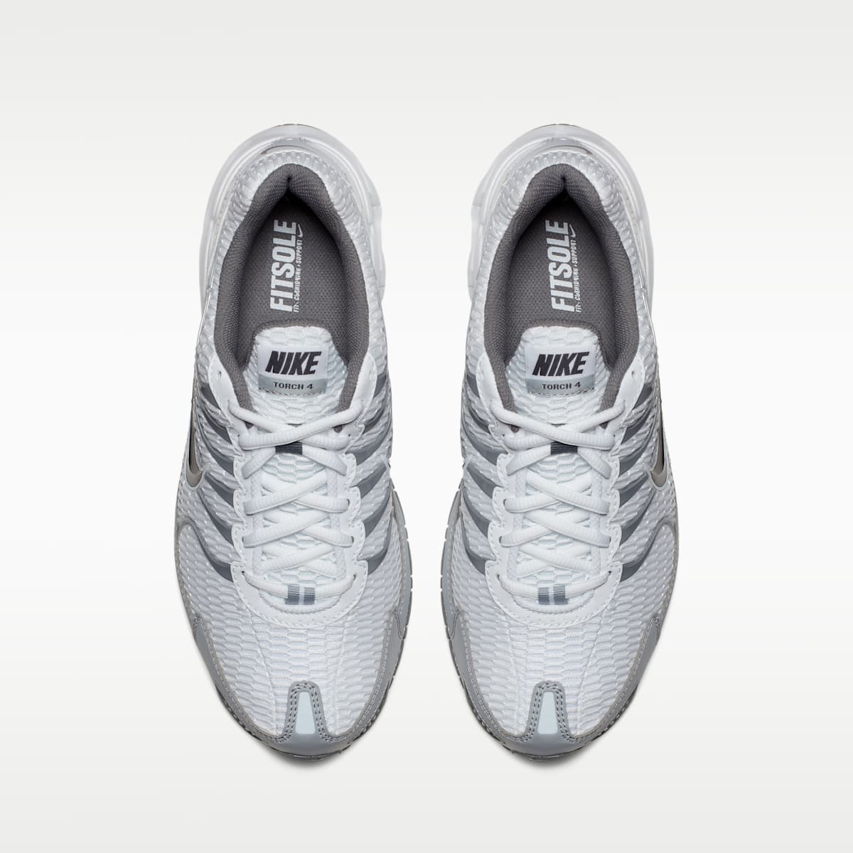 Nike Air Max Torch 4 Men's Shoes - White/Wolf Grey/Cool Grey/Anthracite - Image 5