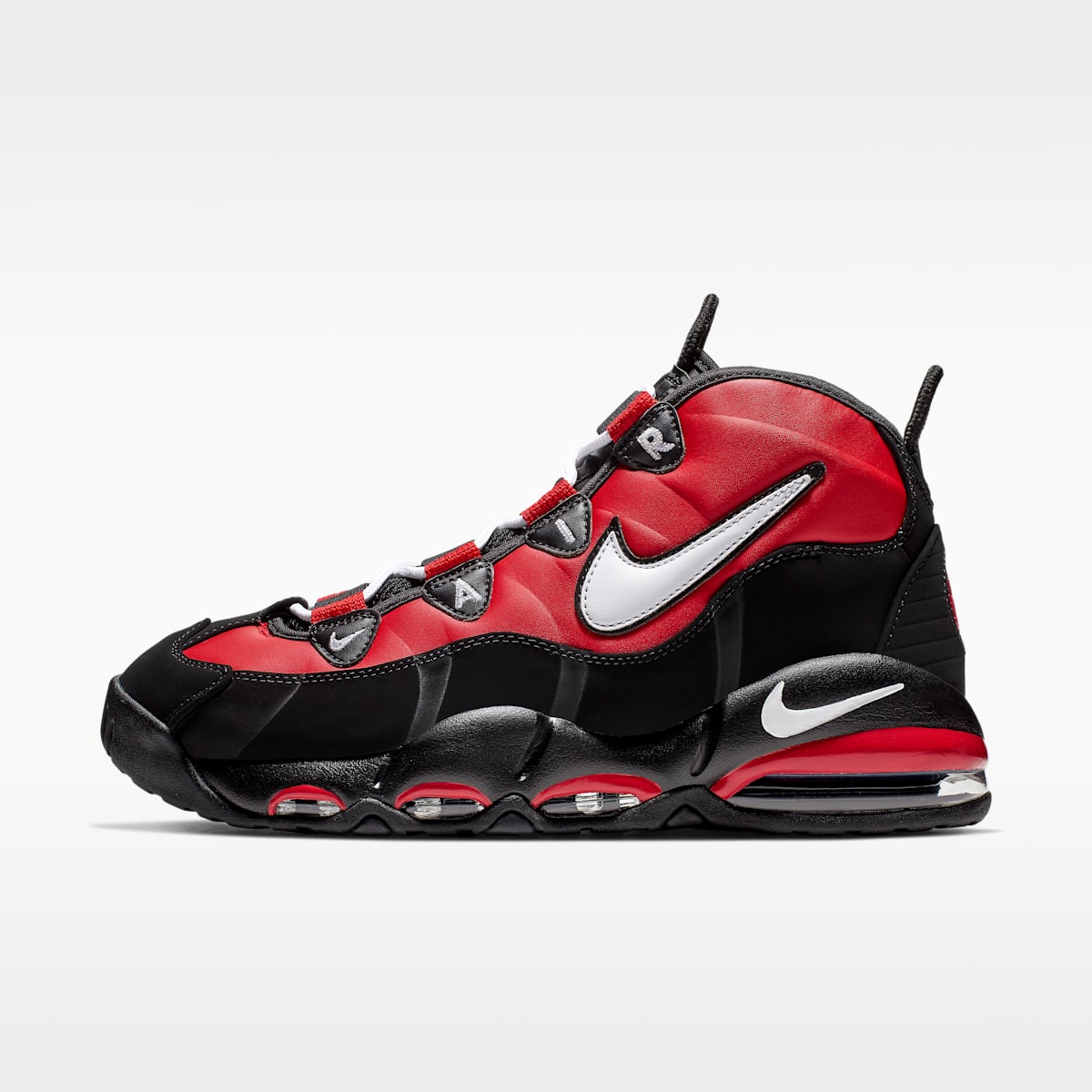 Nike Air Max Uptempo '95 Men's Shoes - University Red/Black/White - Image 1