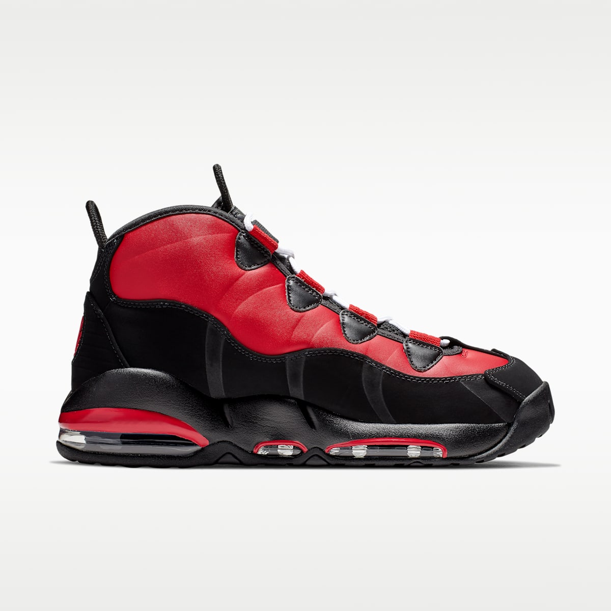 Nike Air Max Uptempo '95 Men's Shoes - University Red/Black/White - Image 3