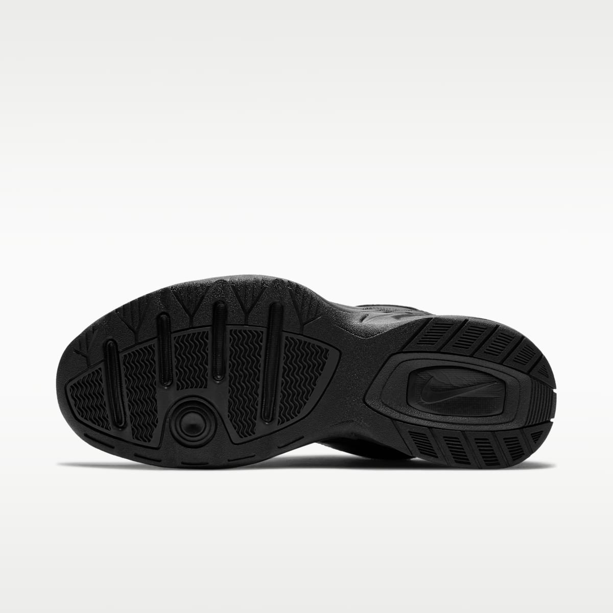 Nike Air Monarch IV Men's Workout Shoes - Black/Black - Image 2