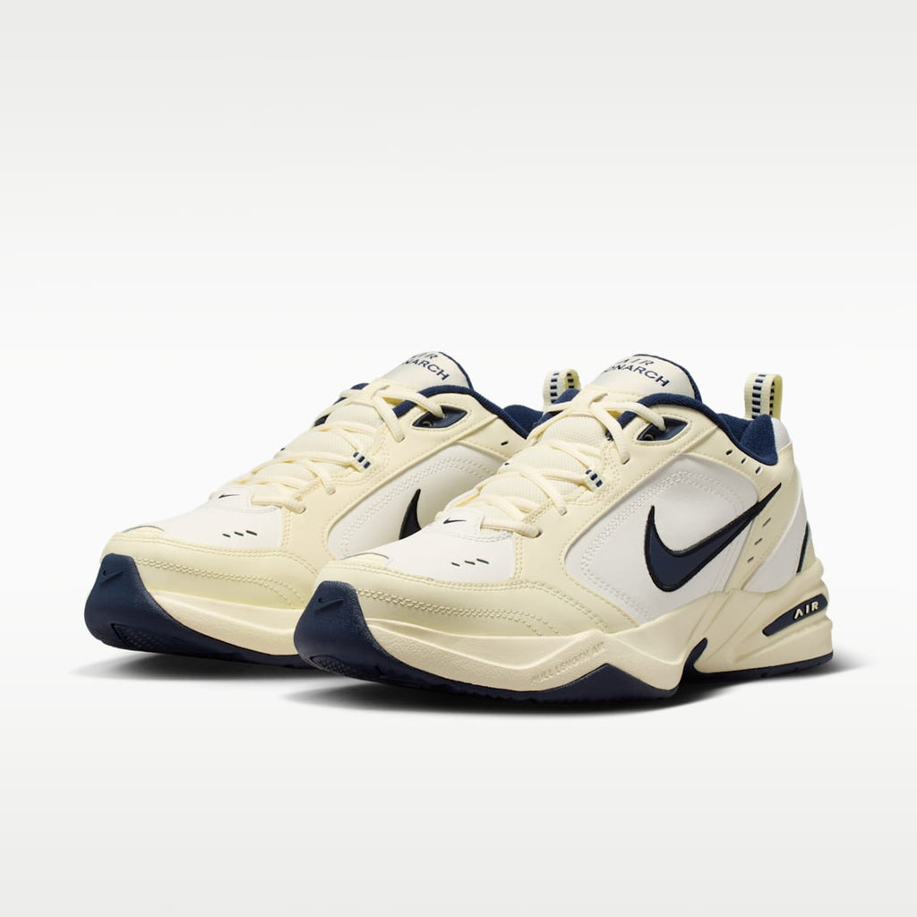 Nike Air Monarch IV Men's Workout Shoes - Coconut Milk/Sail/Black/Obsidian - Image 5