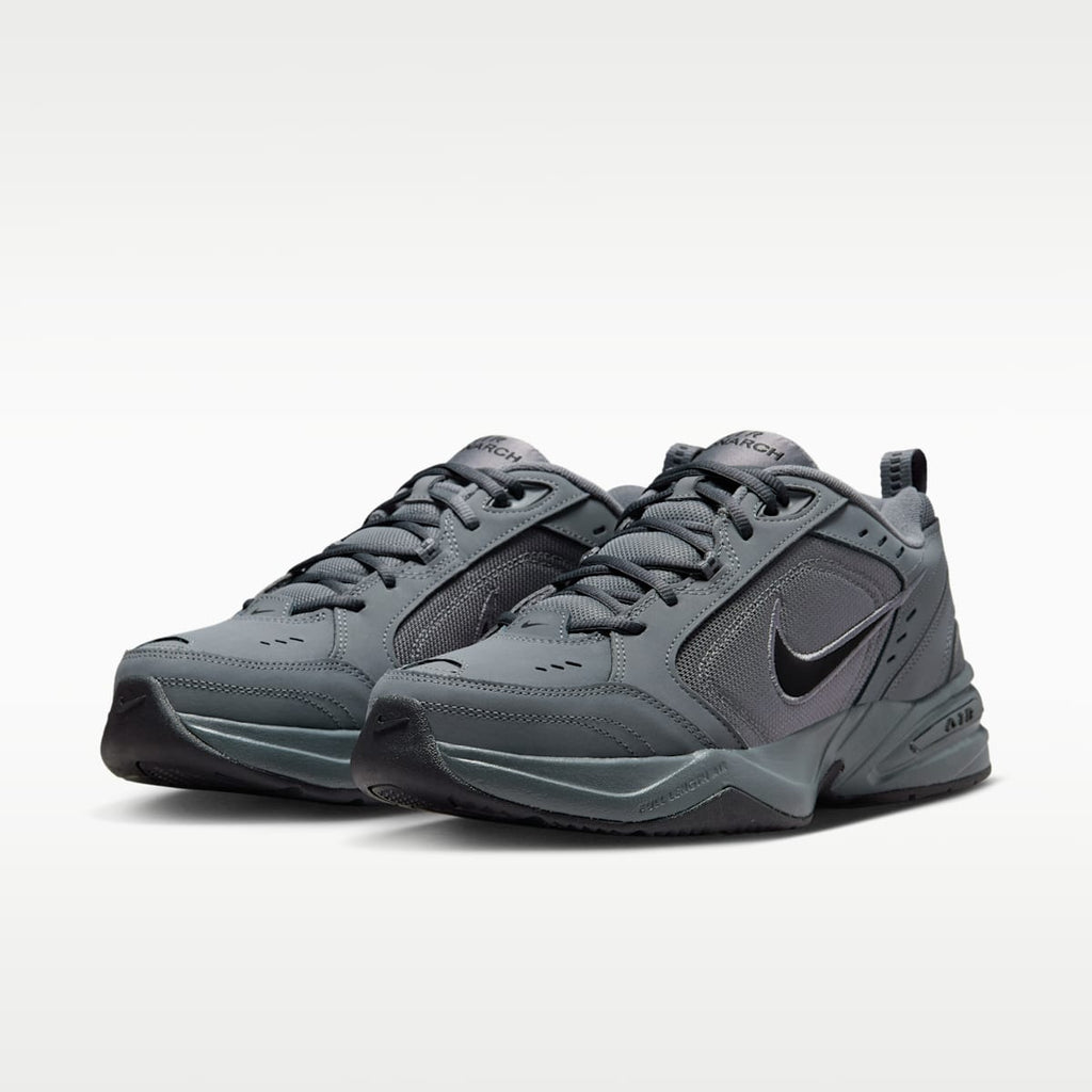 Nike Air Monarch IV Men's Workout Shoes - Dark Grey/Black - Image 5
