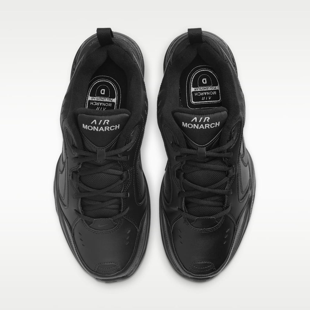 Nike Air Monarch IV Men's Workout Shoes - Black/Black - Image 4