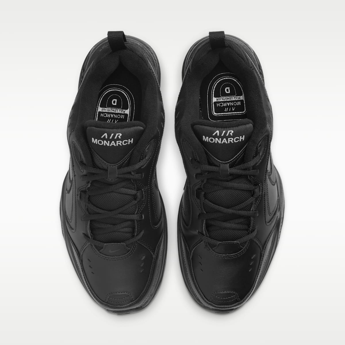 Nike Air Monarch IV Men's Workout Shoes - Black/Black - Image 4