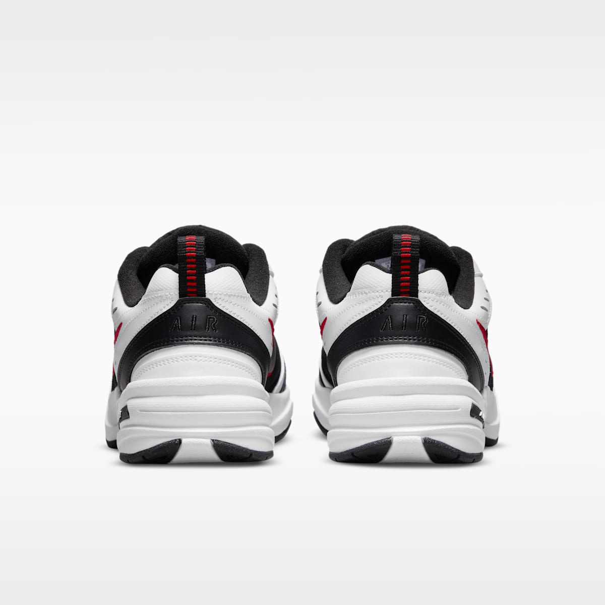 Nike Air Monarch IV Men's Workout Shoes (Extra Wide) - White/Black - Image 6
