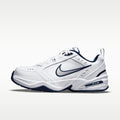 Nike Air Monarch IV Men's Workout Shoes (Extra Wide) - White/Midnight Navy/White/Metallic Silver - Image 1