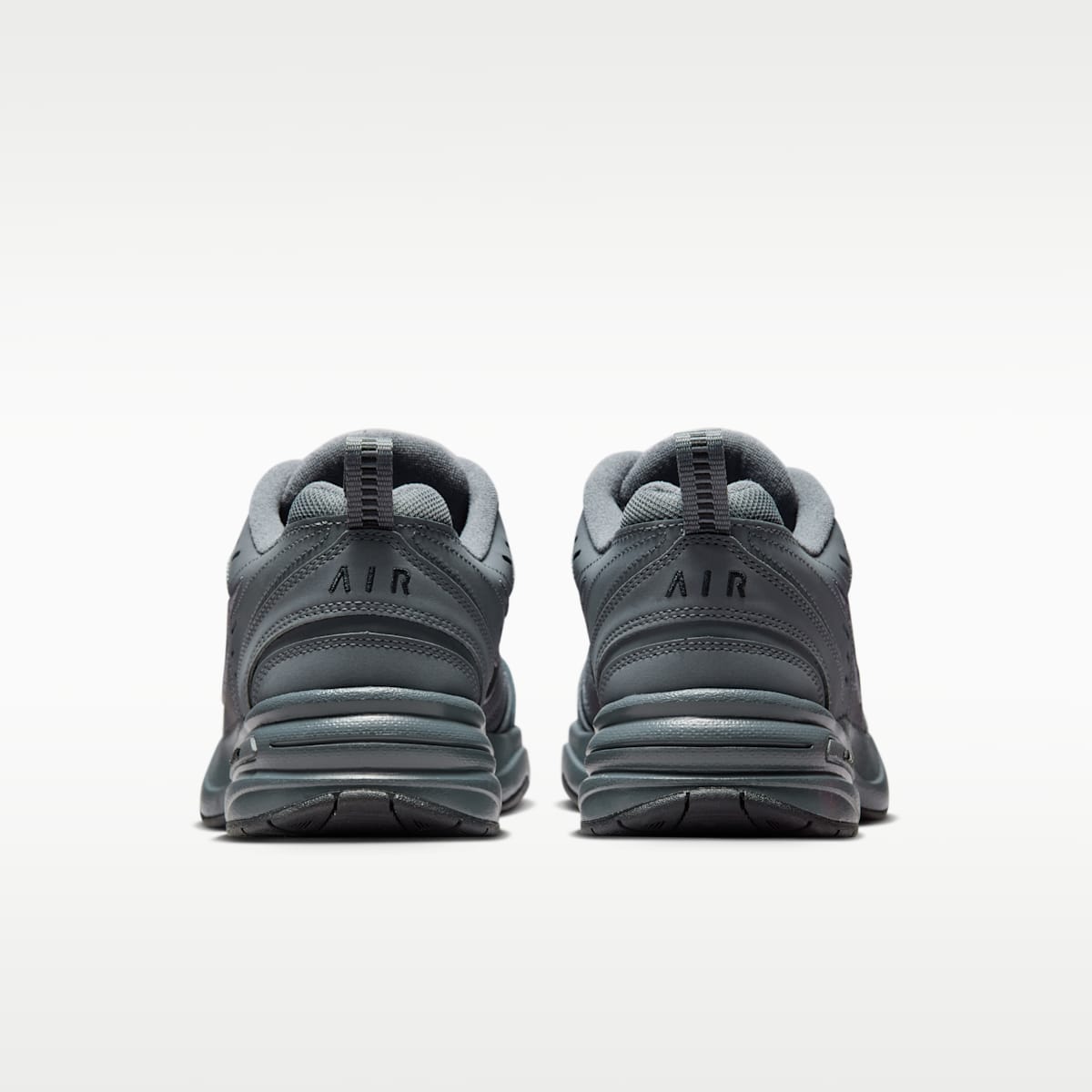 Nike Air Monarch IV Men's Workout Shoes - Dark Grey/Black - Image 6