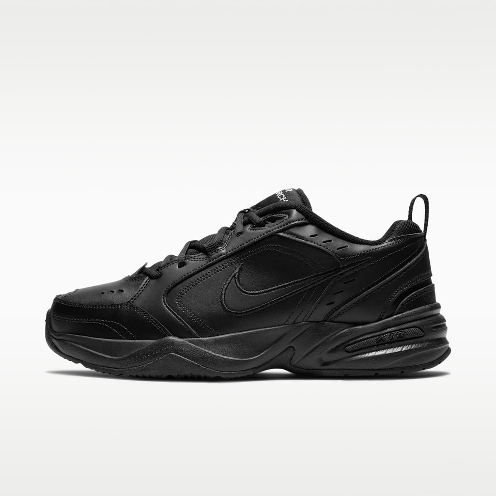 Nike Air Monarch IV Men's Workout Shoes - Black/Black - Image 1