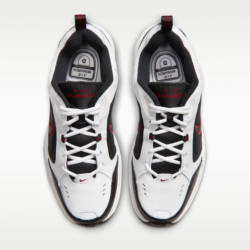 Nike Air Monarch IV Men's Workout Shoes - White/Black - Image 4