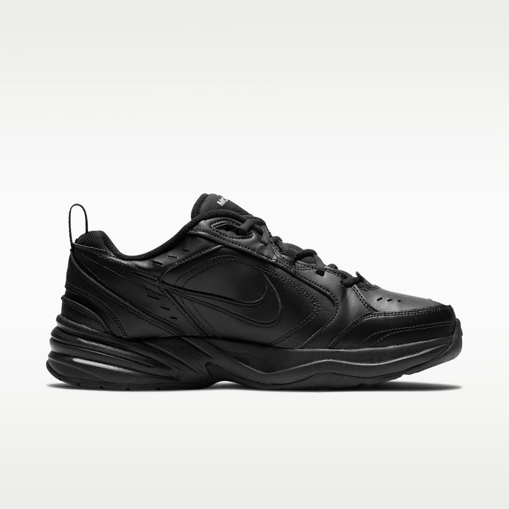 Nike Air Monarch IV Men's Workout Shoes - Black/Black - Image 3