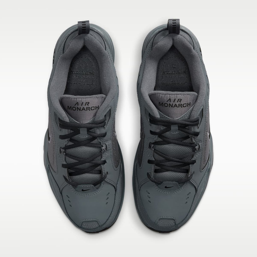 Nike Air Monarch IV Men's Workout Shoes - Dark Grey/Black - Image 4